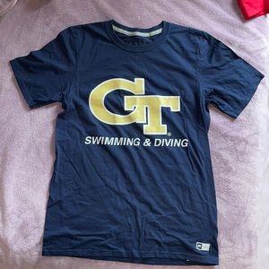Gt swim and dive shirt